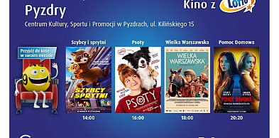Kino objazdowe w Pyzdrach. Seans, akcja społeczna i konkurs dla czytelników