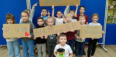 Dzieci ze Wszemborza zbierają zużyte baterie