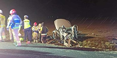 Auto uderzyło w drzewo. Wypadek pod Kołaczkowem [FOTO]