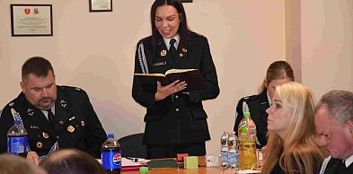 Edyta Fischer ponownie prezesem OSP Targowa Górka [FOTO]