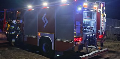 Duże siły straży w Noskowie. Paliło się ognisko