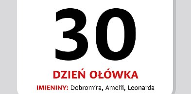 Kartka z Kalendarza. 30 marca - Dzień Ołówka