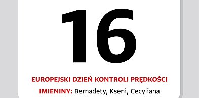 Kartka z kalendarza – 16 kwietnia. Europejski Dzień Kontroli Prędkości