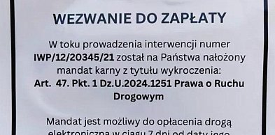 Uwaga na fałszywe wezwania do zapłaty!