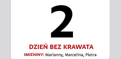 Kartka z kalendarza. 2 czerwca - Dzień bez Krawata