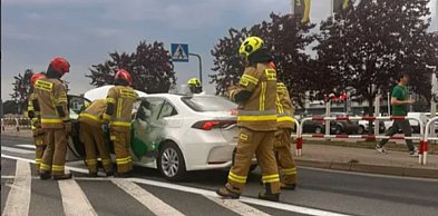Stłuczka i wysoki mandat. Co się wydarzyło przy Karuzeli?