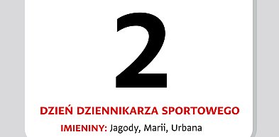 Kartka z kalendarza – 2 lipca – Dzień Dziennikarza Sportowego