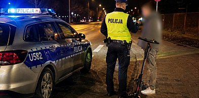 Nietrzeźwi na hulajnogach. Wśród zatrzymanych 15-latek