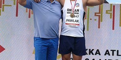 Mistrzostwo Polski młodego lekkoatlety z Wrześni