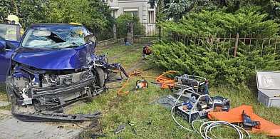 Tragiczny wypadek w Borzykowie. Zmarł jeden z jego uczestników -38962
