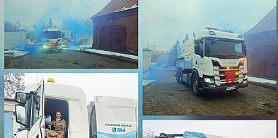 To nie ślub ani strażacka gala! Tak powitano nową ciężarówkę PWiK-40797