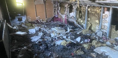 Pożar domu w Krzywej Górze [FOTO]-41329