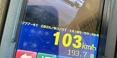 Jechał ponad 100 km/h w terenie zabudowanym