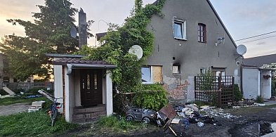 Czworo dzieci w szpitalu po wieczornym pożarze w Chociczy Wielkiej