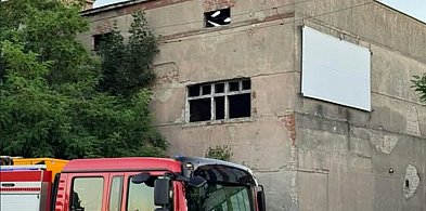 Ulica Gnieźnieńska: płonąca ruina Wrześni [FOTO]