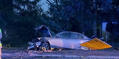 Poważny wypadek przy Dino w Przyborkach. Są osoby poszkodowane