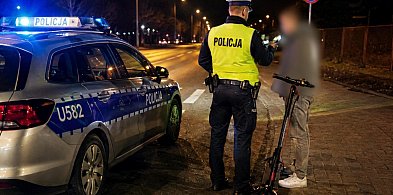 Nietrzeźwi na hulajnogach. Wśród zatrzymanych 15-latek
