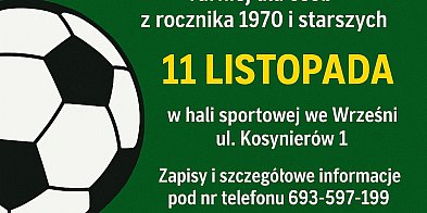 Zapisy do Halowego Turnieju Piłki Nożnej Oldboys 55+ rozpoczęte-39432
