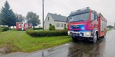 Pożar przybudówki w Księżnie. Nikt nie ucierpiał-39479
