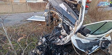 Wypadek w Miłosławiu. Jedna osoba nie żyje!-41593