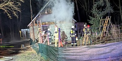 Pożar domu w Ciemierowie
