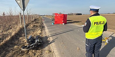 Śmiertelny wypadek motocyklisty