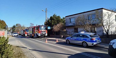 Strażacy weszli siłowo do mieszkania