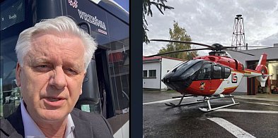 Śmigłowiec dla OSP i autobus bez kierowcy