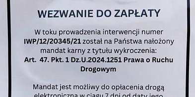 Uwaga na fałszywe wezwania do zapłaty!