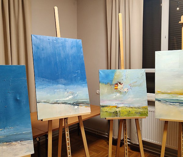 Sztuka z potrzeby serca. Wernisaż wystawy Elżbiety Bernackiej-Hanus