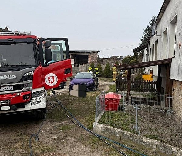 REGION: Tragiczny pożar w domu. Zginęło dwoje małych dzieci