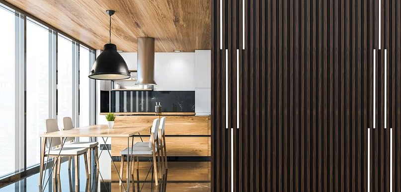 Panele lamelowe w kuchni – jak wpływają na wygląd wnętrza?