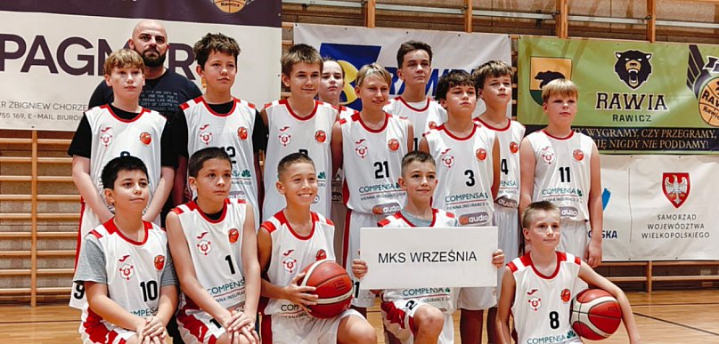 Intensywny czas młodych koszykarzy MKS Września