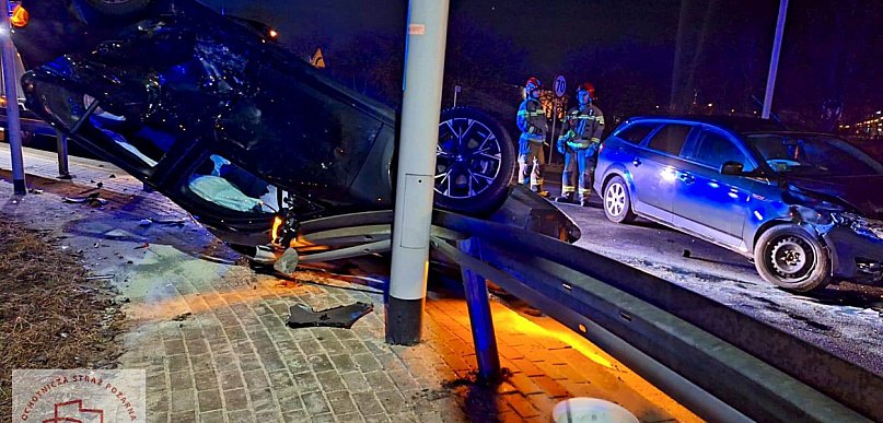 Groźne zderzenie dwóch osobówek przy ul. Kaliskiej we Wrześni