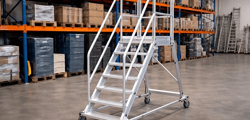 Nowoczesne schody magazynowe – kiedy warto je stosować i jakie korzyści dają