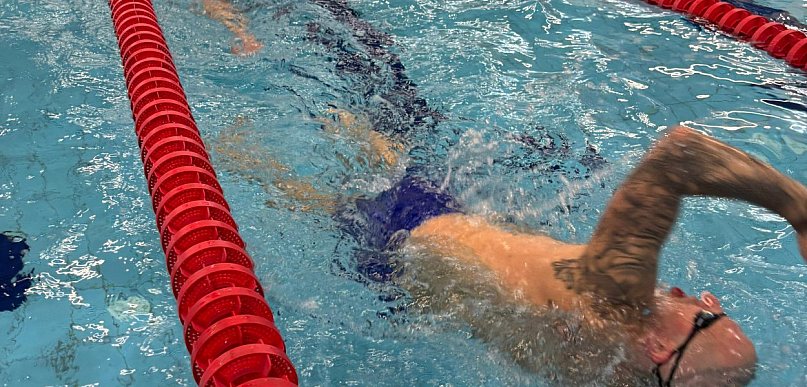 Druga udana Otyliada na basenie we Wrześni