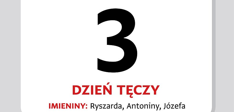 Kartka z kalendarza – 3 kwietnia. Dzień Tęczy