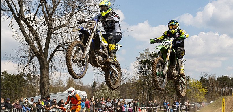 Wypadek na torze motocrossowym w Opatówku