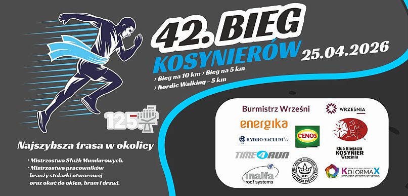 Bieg Kosynierów już w najbliższą sobotę