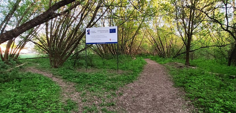 Konwalie, czereśnie i pomosty. Nowa część parku już niedługo