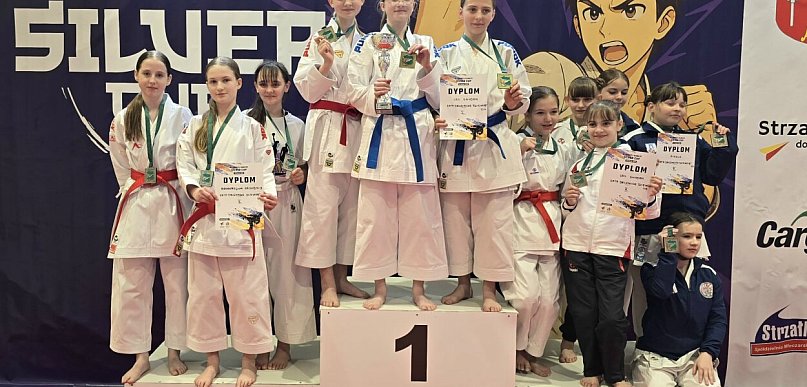 Medale karateków z Wrześni