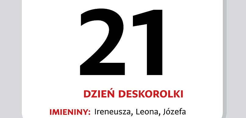 Kartka z kalendarza – 21 czerwca – Dzień Deskorolki
