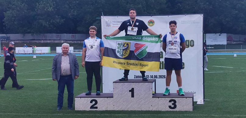 Worek medali lekkoatletów Orkana