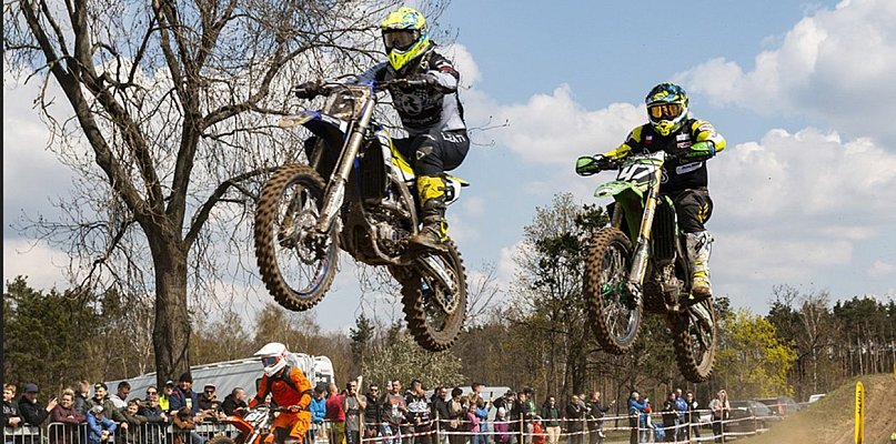 Wypadek na torze motocrossowy w Opatówku