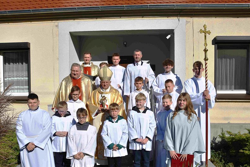 Relikwie Jana Pawła II w Kołaczkowie