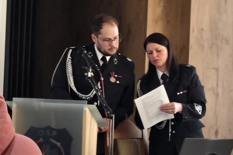 OSP Białe Piątkowo: nowy naczelnik i skarbnik