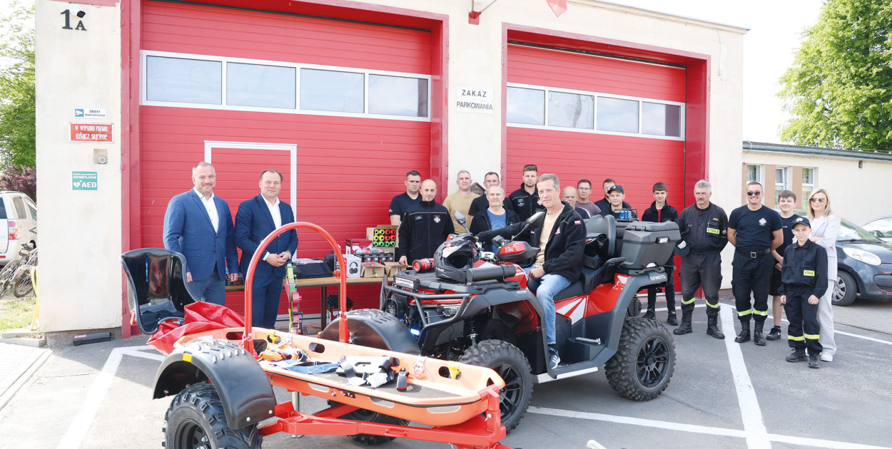 Wypasione sprzęty dla OSP Marzenin i Kaczanowo