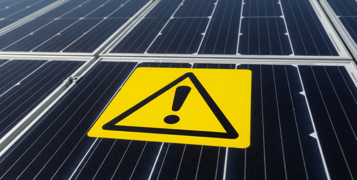 Wrzesińska restauracja nieczynna z powodu uszkodzenia paneli słonecznych