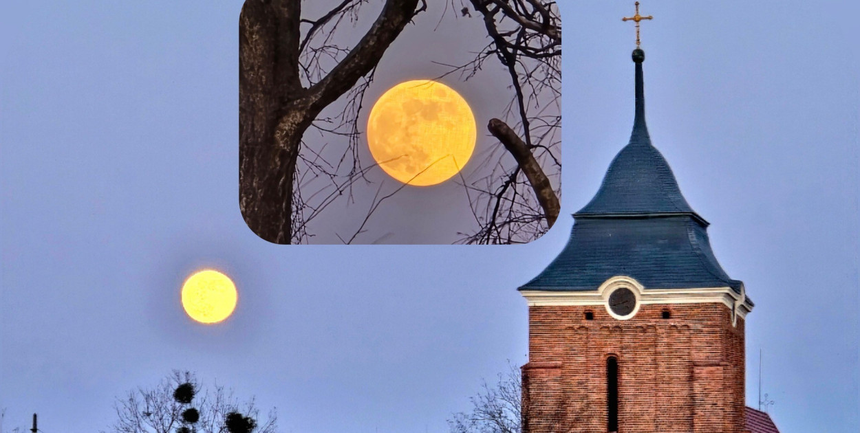 Dziś spektakularny wschód Księżyca. Zjawisko jest idealnym złudzeniem