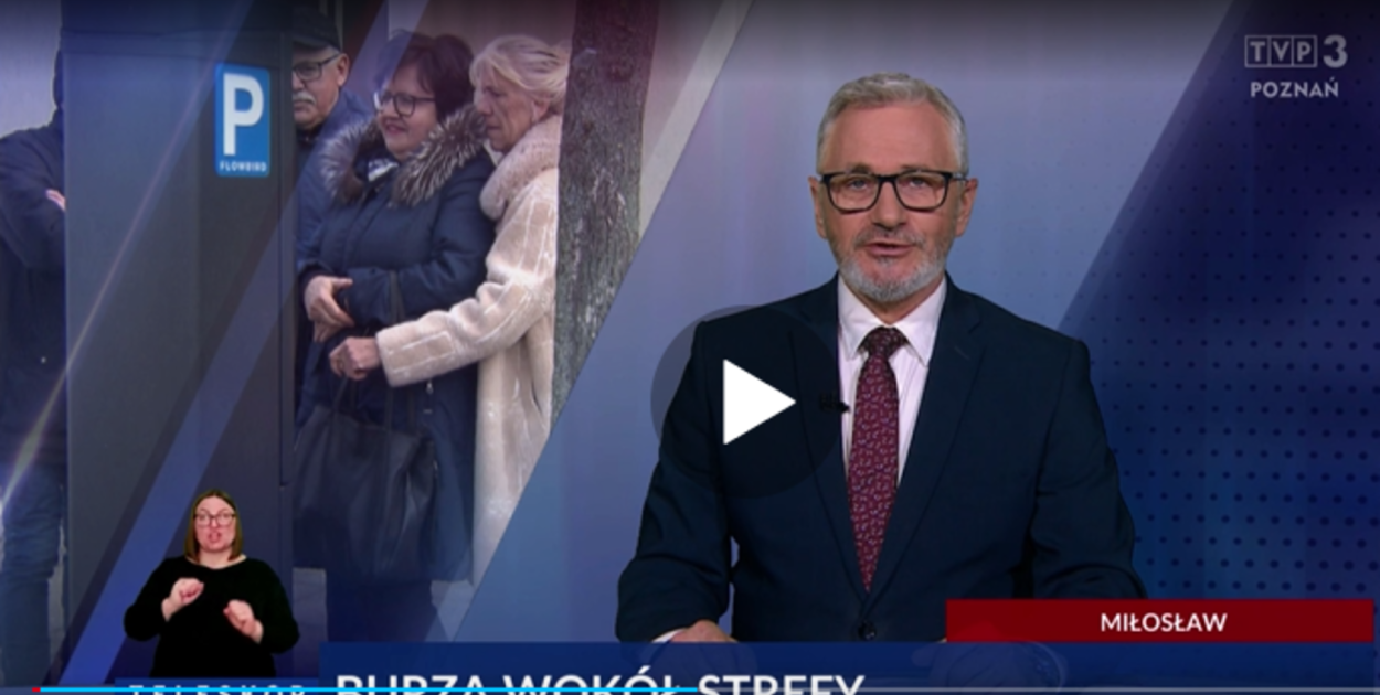 Burza wokół strefy płatnego parkowania w telewizji [WIDEO]